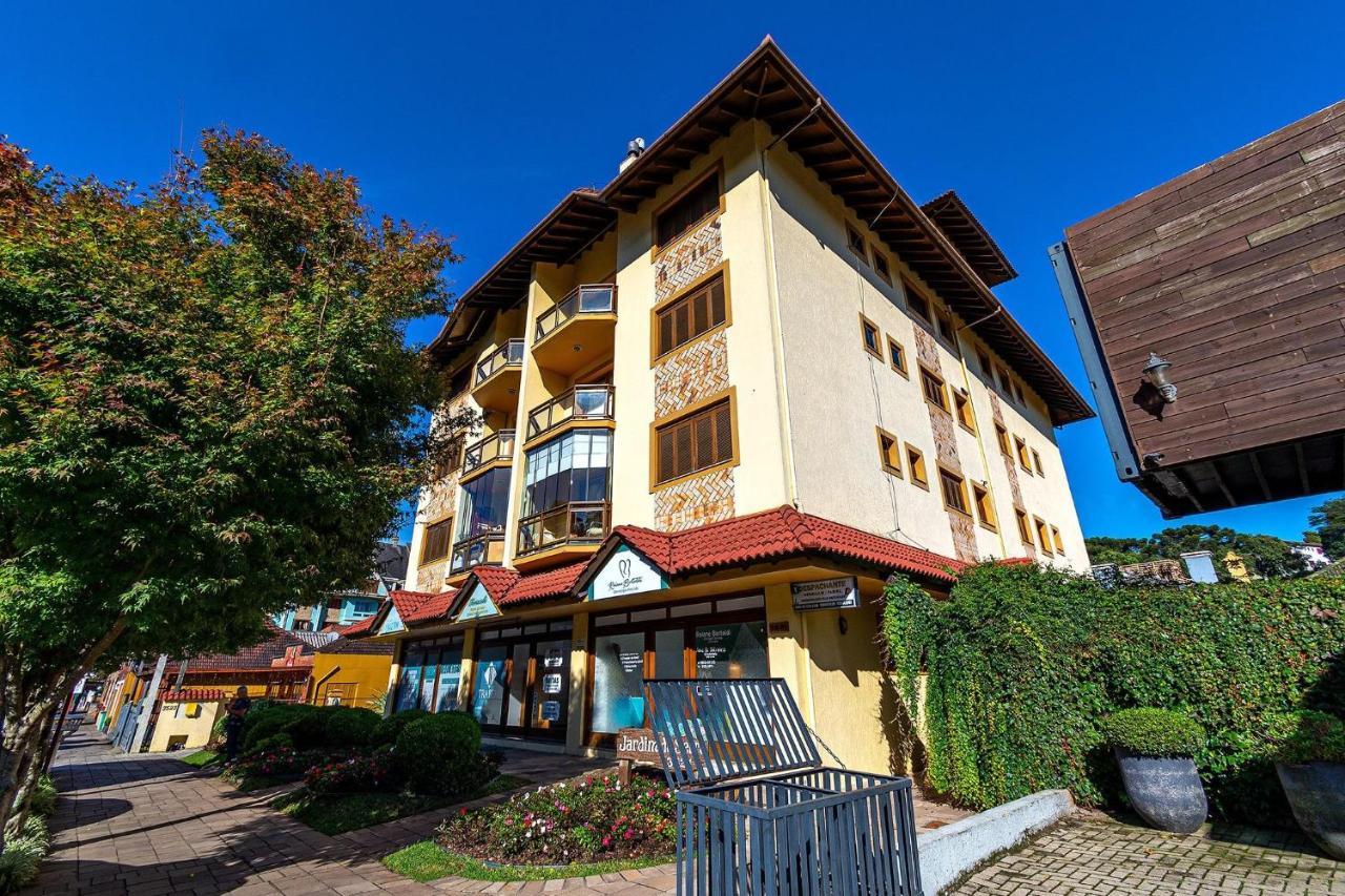 Rosa Edificio Jardim Da Serra 格拉玛多 外观 照片